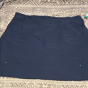 Tribal Dark Blue Mini Skirt